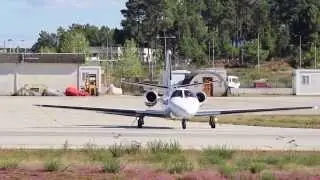Cessna 550B Citation Bravo Take Off in LPVR