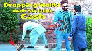 Dropping Wallet With 50,000 Cash || Social Experiment | Eagle Tv | New video 2023