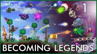 Становление легендами - Terraria Zenith Seed Chaos, эпизод 1