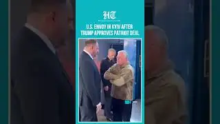 U.S. Special Envoy Kellogg Arrives In Kyiv To Discuss Security | Trump | Patriot Missile | #shorts
