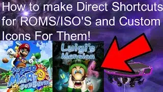 How to Make Desktop Shortcuts to ROM's/How to make Custom Icons! {Tutorial}