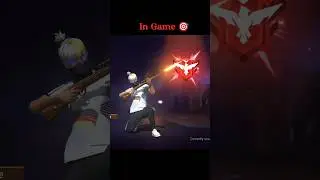 Game in free fire 🔥 VS Real life 💪    scary bhai ka video,#trending #freefire #youtubeshorts