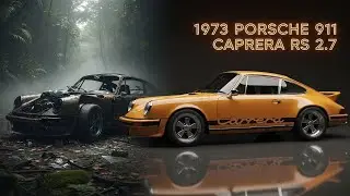 ASMR Full Restoration Rebuild | Blue Porsche 911 Carrera RS 2.7 (1973) From Abandoned to Perfection