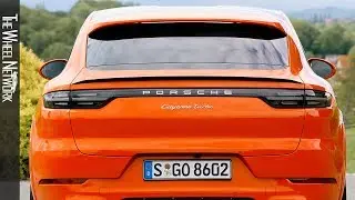 2020 Porsche Cayenne Turbo Coupe | Lava Orange | Driving, Interior, Exterior