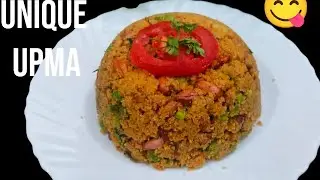 1cup सूजी से bana |सिर्फ चार ट्रिक अपनाएँ हर बार बिल्कुल बाजार जैसा उपमा | perfect secret Upma 🥦🥕🌽