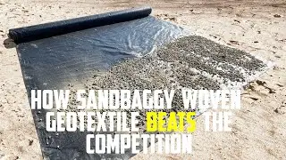 How Sandbaggy Woven Geotextile Beats The Competition? Hint: It's Really Flippin Strong!