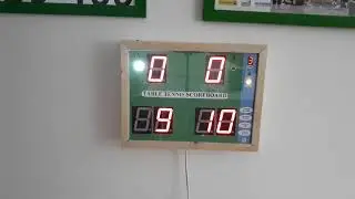 Table Tennis Scoreboard Count