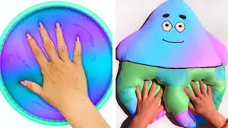Oddly Satisfying Slime ASMR - Relaxing After Work And Before Sleep