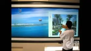 Mega Touch Screen Display - Exhibition