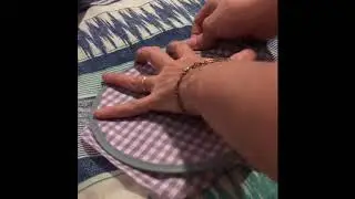 Como usar o bastidor de mola para bordar! Super F&Aacute;CIL! By Cris Albuque - HD