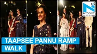 Taapsee Pannu unveils the Forevermark collection with fashion show