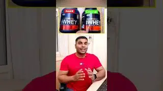 Fake vs Original Whey Protein ✅️ | #shorts #trending #viral