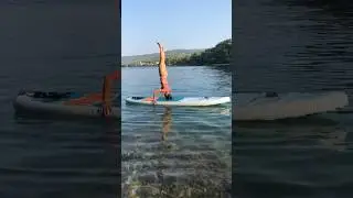 Croatia 😊🏄🏾 #sup #paddlesurf #standuppaddle #summer #surf #paddleboarding #supcsi