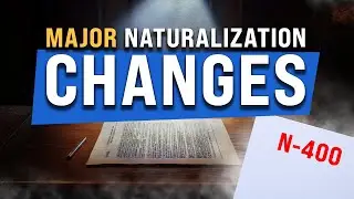 📢 БОЛЬШИЕ изменения в подаче заявлений на натурализацию!
