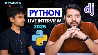 Python Django developer live interview | 17 Years old Django Developer Interview
