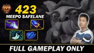 423 Meepo safelane first item Diffusal blade - Full Gameplay Meepo #580
