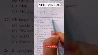 Neet Important Questions | NEET Biology#neet#shorts #aiims#mbbs #study#neet2024 #neet2025#motivation