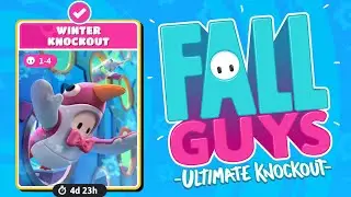 New Maps & Time-Limited Winter Knockout Mode - (PS5 HDR 60fps) Fall Guys Season 3