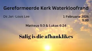 Salig is die afhanklikes - GK Waterkloofrand
