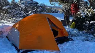 Amazing Snow Camp - Winter Weather