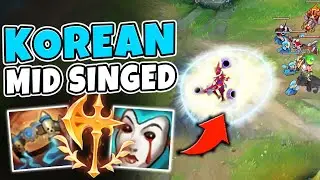 THIS KOREAN CHALLENGER SINGED MID BUILD IS ACTUALLY FREE LP! (STOMP ANYONE) - League of Legends