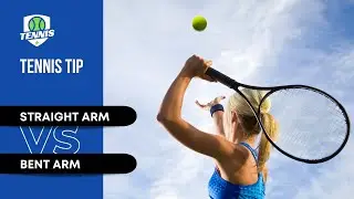 Tennis Straight Arm Bent Arm vs Straight Arm Forehand New Video