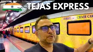 Executive Class on Tejas Express for $30! Lucknow to Delhi 🇮🇳