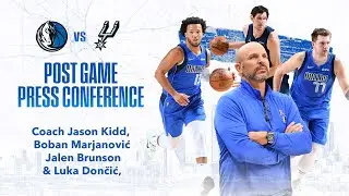 Mavs Post Game Interview: Jason Kidd, Boban Marjanović, Jalen Brunson & Luka Dončić (11/03/2021)