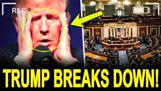 Trump Breaks Down as Congress Votes Trump OUT!!