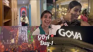 Goa trip🏖️🌊friends trip🤩|day-1🥰|party day🤣|dance mode on💃🏻|Goa series🥳🫶🏽|villa tour😁