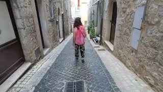 A walk through Italian hillside town of Priverno