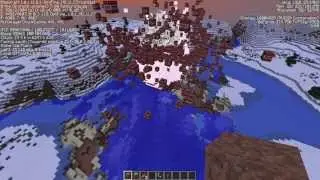 Fooling Around in Minecraft#1 -Big TNT Sphere Detonation HD-