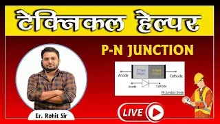 p.n junction diode in hindi | technical helper exam preparation |  electronics theory and practice
