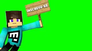 🔱Download skin com placa de like fundo verde