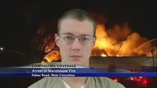 Arrest in warehouse fire