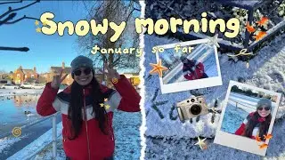 NAGSNOW NA SA UK🇬🇧 , WINTER NA TALAGA / Emzkulit Vlog