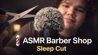 ASMR Barber Shop 💈 Soft Scissors & Whispering (Sleep Fast)