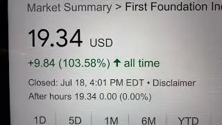 🔴 First Foundation Inc. FFWM Stock Trading Facts 🔴