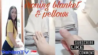 Ironing blanket and pellows | Home vlog | YehlenTV #iron #blanket