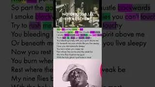 on the Wake Up Show in 1997 was Biggie's last freestyle🙏 #Shorts #Rhyming #RhymeScheme #Rhymes