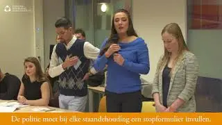 DEBAT | NK Debatteren mbo | Invullen stopformulier door politie (2017)