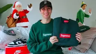 Supreme FW22 Week 15 - Box Logo Crewneck & Beanie Unboxing