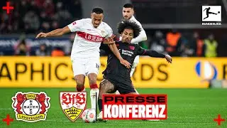 Bayer 04 unterliegt Stuttgart 1:4 | PK mit Hjulmand & Hoene&szlig; | Bundesliga, 16. Spieltag (re-live)