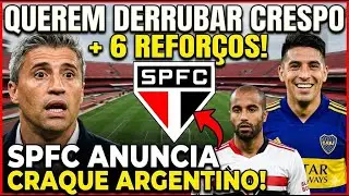 É OFICIAL! O XERIFE VOLTOU! SÃO PAULO ANUNCIA DÓRIA E ATENDE CRESPO!