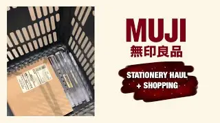 MUJI 無印良品 | Stationery Haul ☕︎