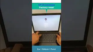 &laquo;Забыли пароль!&raquo;: как сбросить настройки Chromebook HP до заводских. #chromebook