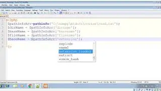 PHP Dir Name Extension Filename With pathinfo Function Urdu