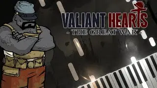 Lonely Pebble (Valiant Hearts: The Great War) - Synthesia / Piano Tutorial