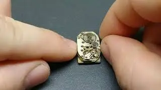 Teil 1  Reparatur einer Damenarmbanduhr 1910 &ouml;ffnen der Uhr und beginn des Zerlegens