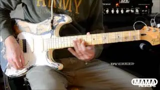 MAMA pickups demo - TEXFIRE (bridge) EXPERIENCE (middle & neck)